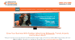 Desktop Screenshot of innovativeoutdooradvertisingusa.com